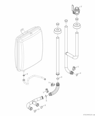 Bosch Thermotechnik Heizkreis für Puffermodul 8738214756