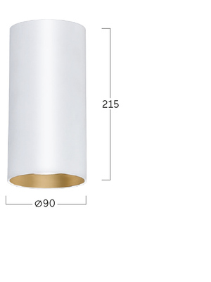 Lightnet LED-Anbaustrahler 4000K, schwarz PB7DBE-940FM-BK