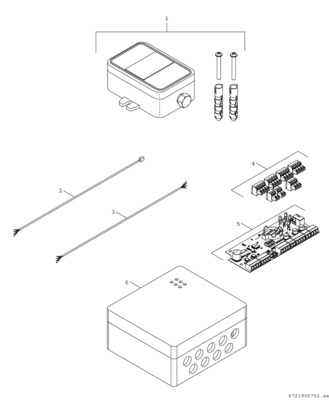 Bosch Thermotechnik Elektro-Heizkessel wandh. 6 kW, 3-stufig TH35006