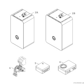 Bosch Thermotechnik Elektro-Heizkessel wandh. 6 kW, 3-stufig TH35006