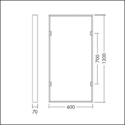 THORNeco Aufbaurahmen TECO SURFA #96701908