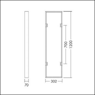 THORNeco Aufbaurahmen TECO SURFA #96701911