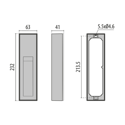 Performance in Light LED-Wandleuchte 4000K 3118468