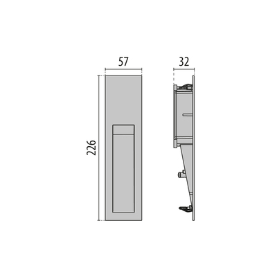 Performance in Light LED-Wandeinbauleuchte 4000K 3118535