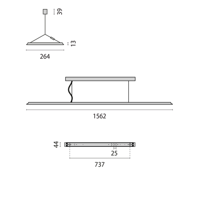 Performance in Light LED-Pendelleuchte 3000K 3120881