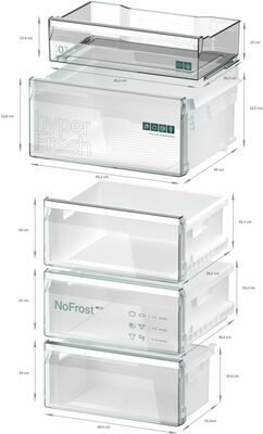 Siemens MDA Kühl/Gefrierkombi IQ300 KG39N2XAG
