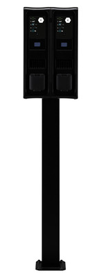 ABL GmbH E-Mobility Stele POLE Slim f.2 Wallbox eM4 Twin 100000237