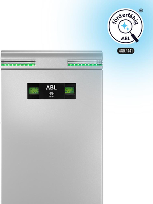 ABL GmbH E-Mobility Ladesäule eMC3, 2 x 22kW 2xTyp2Steckd.Master+ 3P4435
