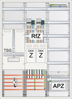 ABN Zählerschrank eHZ 2Z 1T-3P1V 1APZ S37EA420Z