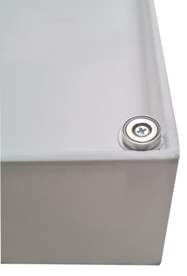 Megatron Leuchtenschirm f.LED-Panel Cremeweiß Höhe:67mm MEGATRON#10001.02041