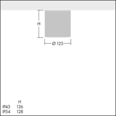 Thorn LED-Einbauleuchte 840 CHAL3 MSF #96108673