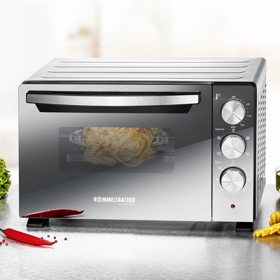 Rommelsbacher Kleinbackofen 22l 1380W Uml+Drehsp BGS 1400