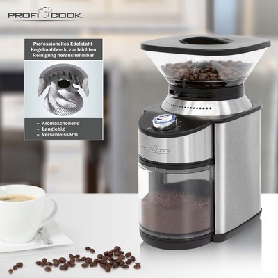 PROFI COOK Kaffeemühle PC-EKM1205 eds/sw