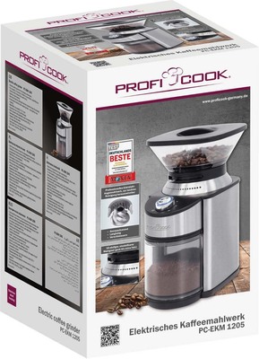 PROFI COOK Kaffeemühle PC-EKM1205 eds/sw