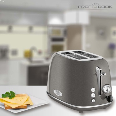 PROFI COOK Toaster 2-Scheiben PC-TA1193 eds/ant