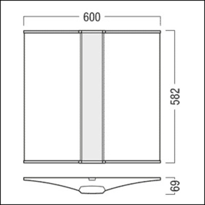 Zumtobel Group LED-Anbauleuchte 830, si MLevo AA #42950998