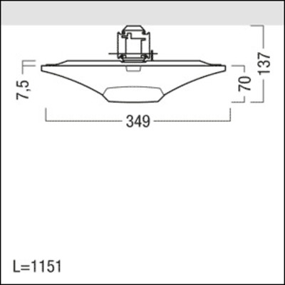 Zumtobel Group LED-Anbauleuchte 830 MLevo AL #42950967
