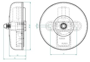 Grothe Groß-Läutewerk LTW 168 RT 240V AC