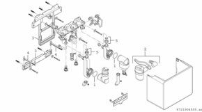 Bosch Thermotechnik Abscheidergruppe komplett HW-Set BC-SDA