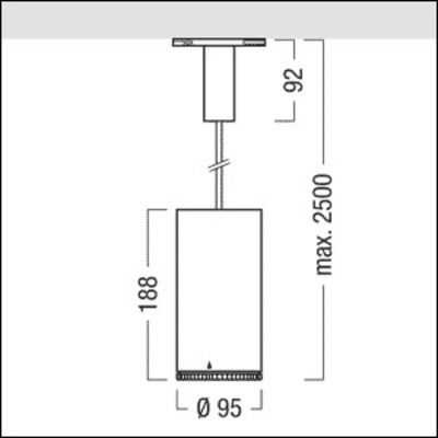 Zumtobel Group LED-Pendelstrahler 930, weiß V2-PM 1500 #62923083