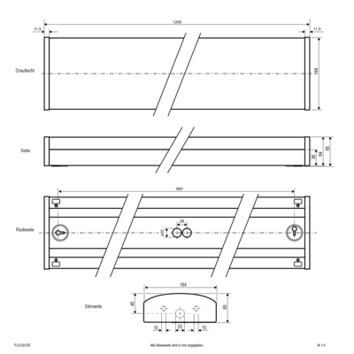 EVN Lichttechnik LED-Anbaupanel FLS120125