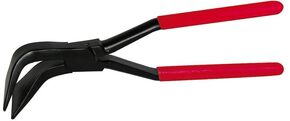 BESSEY Falzzange 90 Grd gebogen PVC Griffe D35-60-P
