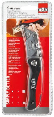 BESSEY Klingen-Klappmesser Kunststoffgriff DBKPH-EU