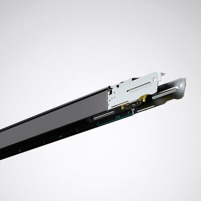 Trilux Tragprofil schwarz 078 L300 U 05