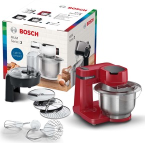 Bosch SDA Küchenmaschine MUM Serie 2 rot MUMS2ER01 rt