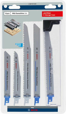 Bosch Power Tools PRO Demolition Säbelsägeblatt Set 2607011821VE(12)