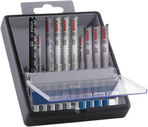 Bosch Power Tools PRO Wood and Metal Stichsägeblatt Set T 2607011943VE(10)