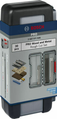Bosch Power Tools PRO Wood and Metal Rough Cut Stichsägeblatt 2607011946VE(30)