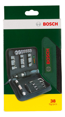 Bosch Power Tools Bit Set Promo 38 tlg mixed ZIP-Case 2607019506
