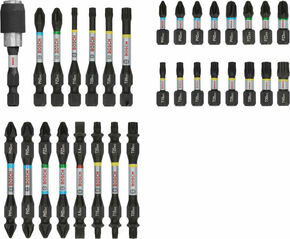 Bosch Power Tools PRO Bit Set Impact 31 tlg PH PZ T 2608521U72VE(31)