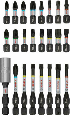 Bosch Power Tools PRO Bit Set Impact 24 tlg 2608521U75VE(24)