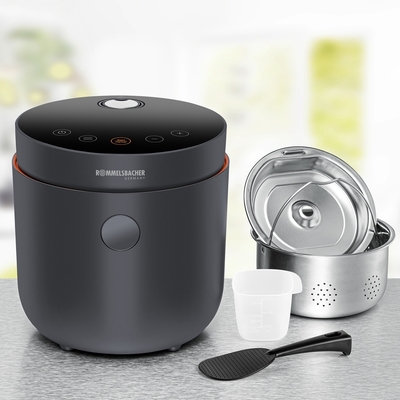 Rommelsbacher Reiskocher Multi RISA 500W, 2l, touch MRK 500 gr