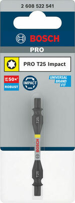 Bosch Power Tools PRO Impact Schrauberbit mit Doppelklingen 2608522541