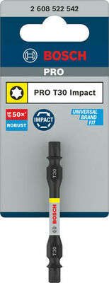 Bosch Power Tools PRO Bit Impact Double-End T30 65 mm 2608522542