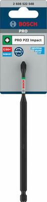 Bosch Power Tools PRO Bit Impact PZ2, 150 mm 2608522548