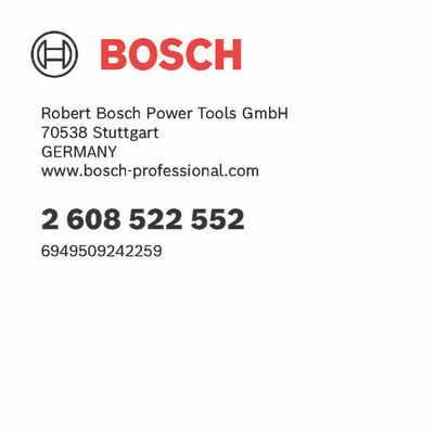 Bosch Power Tools PRO Robertson Impact Bit, R3, 55 mm, 2-tlg. 2608522552VE(2)