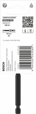 Bosch Power Tools PRO Bit Impact Robertson R2 90 mm 2608522554