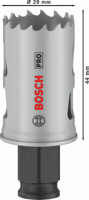 Bosch Power Tools Pro Lochsäge PC HSS-BI Muti Material 29 mm 2608594374