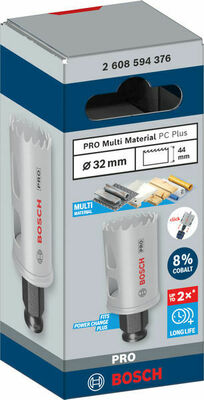 Bosch Power Tools PRO Multi Material PC Plus Lochsäge, 32 mm 2608594376
