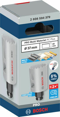 Bosch Power Tools Pro Lochsäge PC HSS-BI Muti Material 37 mm 2608594379