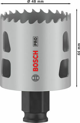 Bosch Power Tools PRO Multi Material PC Plus Lochsäge, 48 mm 2608594386