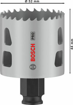 Bosch Power Tools Pro Lochsäge PC HSS-BI Muti Material 52 mm 2608594389
