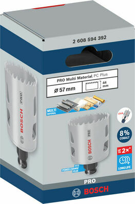 Bosch Power Tools PRO Multi Material PC Plus Lochsäge, 57 mm 2608594392