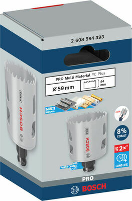 Bosch Power Tools PRO Multi Material PC Plus Lochsäge, 59 mm 2608594393