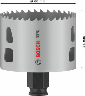 Bosch Power Tools Pro Lochsäge PC HSS-BI Muti Material 68 mm 2608594398