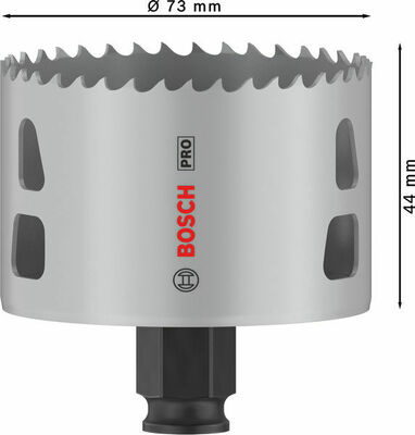 Bosch Power Tools Pro Lochsäge PC HSS-BI Muti Material 73 mm 2608594401